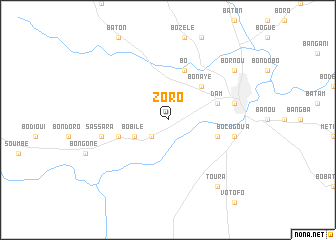 map of Zoro