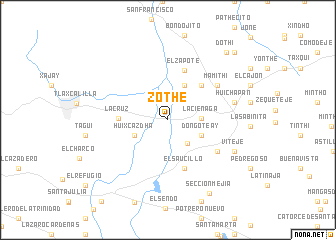 map of Zothé