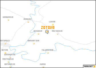 map of Zotova