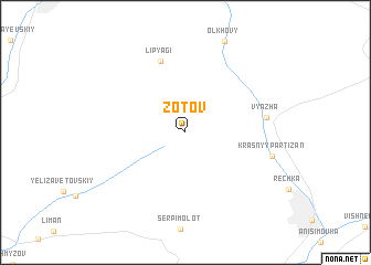 map of Zotov