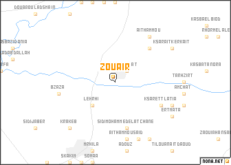 map of Zouaïr