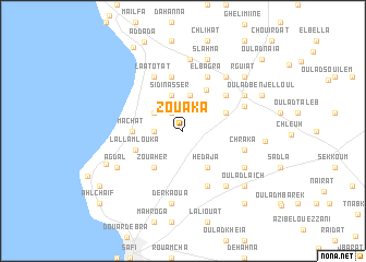 map of Zouaka