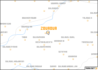 map of Zouaoua