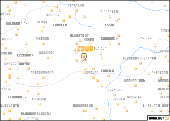 map of Zoua