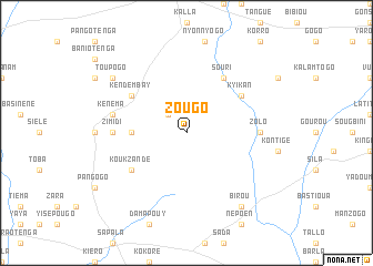 map of Zougo