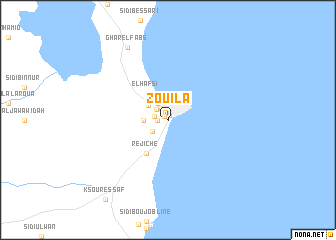 map of Zouila