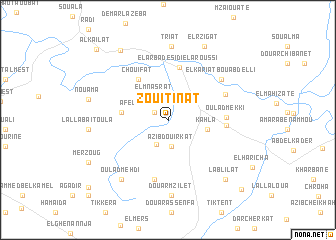 map of Zouitinat