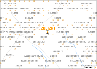 map of Zouizat