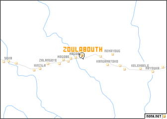 map of Zoulabouth