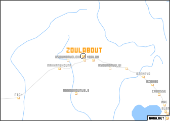 map of Zoulabout