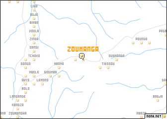 map of Zoumanga