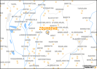 map of Zoumarha