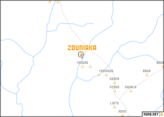 map of Zouniaka