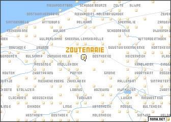 map of Zoutenaaie