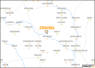 map of Zouvoul