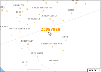map of Zoveyneh