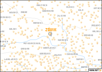 map of Zovik