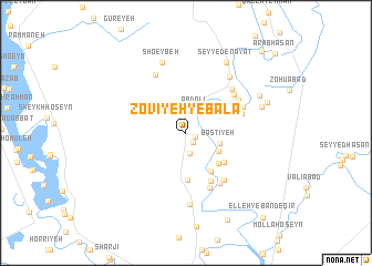 map of Zovīyeh-ye Bālā