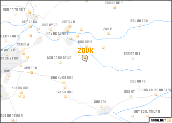 map of Zovkʼ