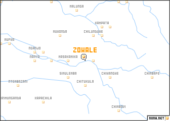 map of Zowale