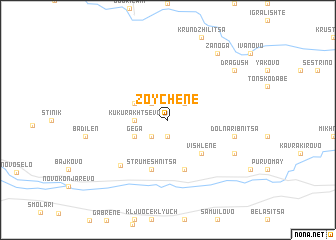 map of Zoychene