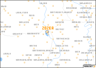 map of Zozea