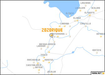 map of Zozorique