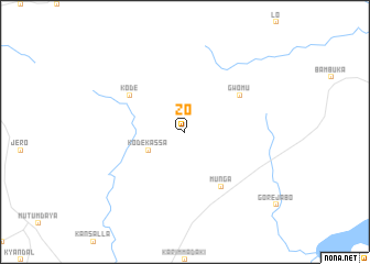 map of Zo