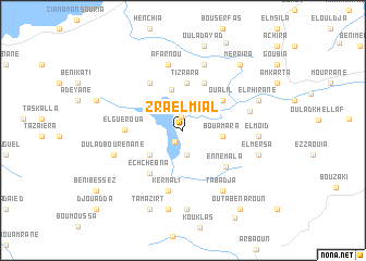 map of Zra el Mial