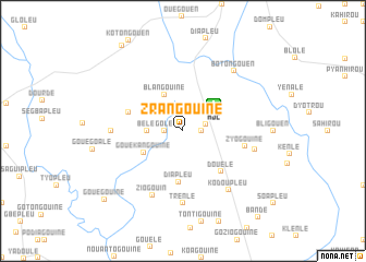 map of Zrangouiné