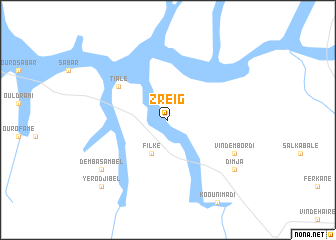 map of Zreïg