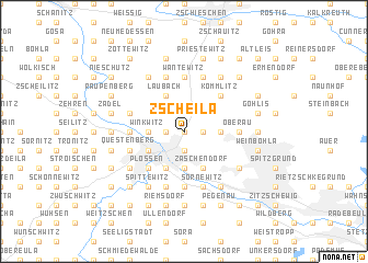 map of Zscheila