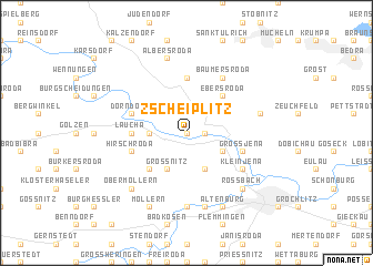 map of Zscheiplitz