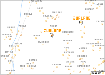 map of Zualane