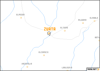 map of Zuata