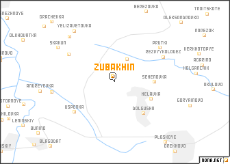 map of Zubakhin