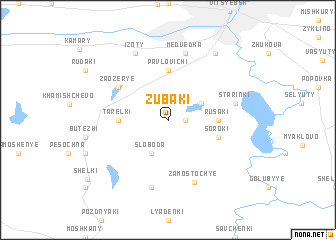 map of Zubaki