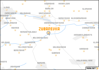 map of Zubarëvka