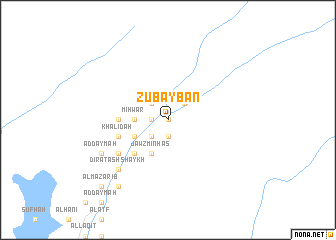 map of Zubaybān