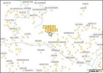 map of Zuberi