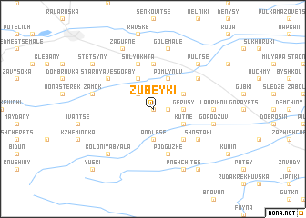 map of Zubeyki