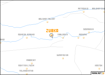 map of Zubka