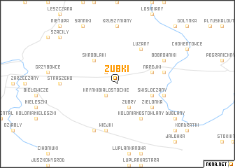 map of Zubki