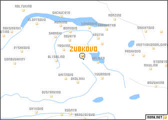 map of Zubkovo