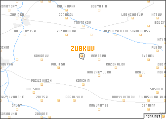 map of Zubkuv