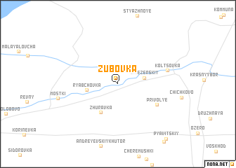 map of Zubovka