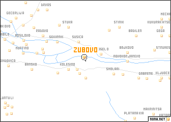 map of Zubovo