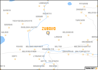map of Zubovo