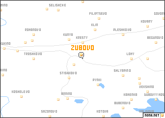 map of Zubovo