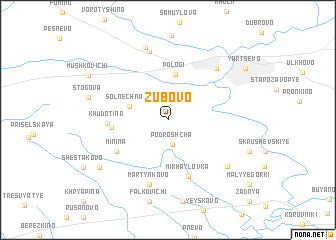 map of Zubovo